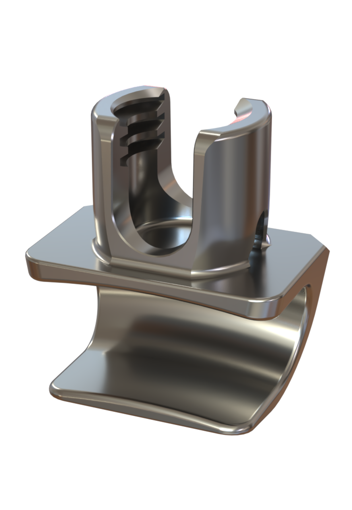 Monoaxial extra wide anchor