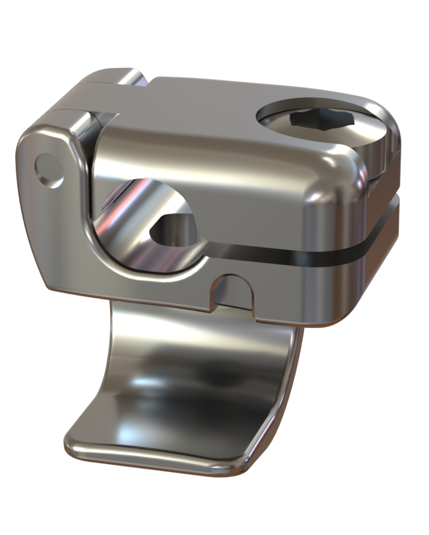 Ultra-low profile anchor — view 1